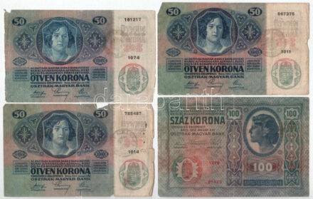 1912. 100K fekete 'ROMANIA TIMBRU SPECIAL' felülbélyegzéssel a német oldalon + 1914. 50K fekete 'ROMANIA TIMBRU SPECIAL' felülbélyegzéssel a német oldalon (3db) T:F,VG kis anyaghiány