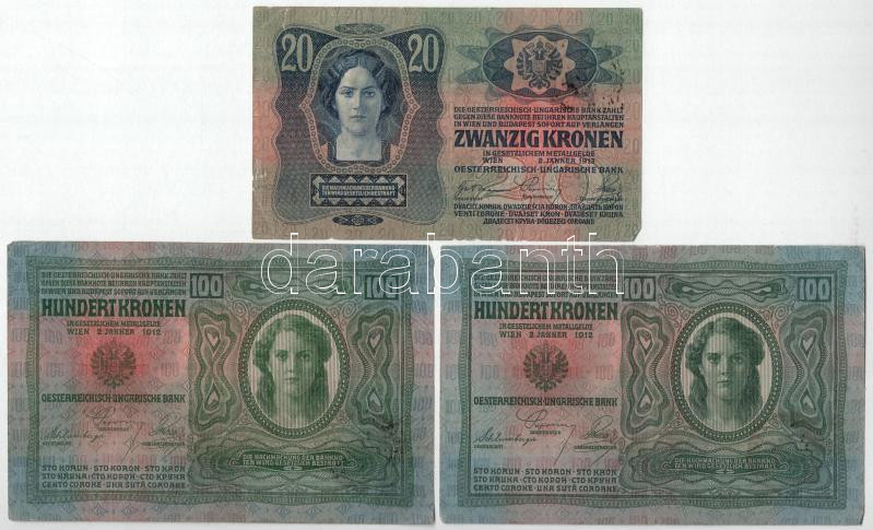 1912. 100K fekete 'ROMANIA TIMBRU SPECIAL' felülbélyegzéssel (2db) + 1913. 20K fekete 'ROMANIA TIMBRU SPECIAL' felülbélyegzéssel + 1913. 20K 'II. kiadás' fekete 'ROMANIA TIMBRU SPECIAL' felülbélyegzéssel (4db) T:F egyiken kis anyaghiány, - Image 2