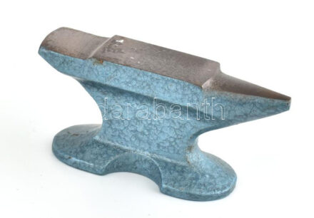 Órás üllő, jelzett, hibátlan, h: 11 cm