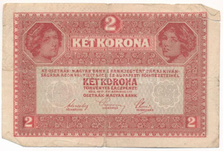 1917. 2K '7000 feletti sorozatszám' T:F,VG Adamo K6