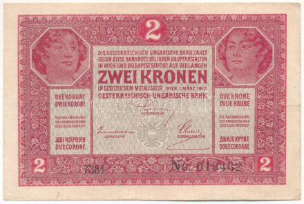 1917. 2K '7000 feletti sorozatszám' T:F Adamo K6