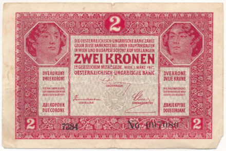 1917. 2K '7000 feletti sorozatszám' T:F Adamo K6