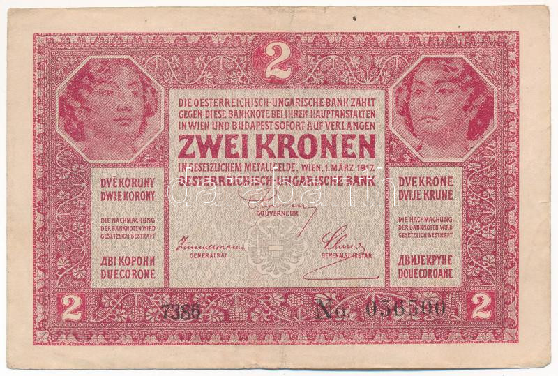 1917. 2K '7000 feletti sorozatszám' T:F Adamo K6
