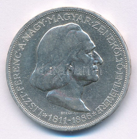 1936. 2P Ag 'Liszt' T:XF Adamo P7.3