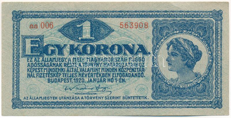 1920. 1K T:AU,XF hajtatlan, sarokajlás