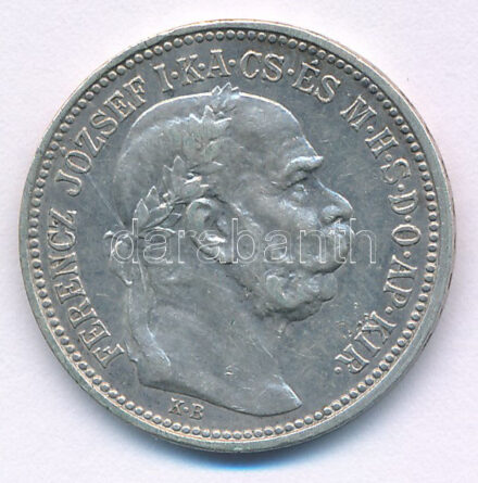 1914KB 1K Ag 'Ferenc József' T:XF kis ph Adamo K5.1