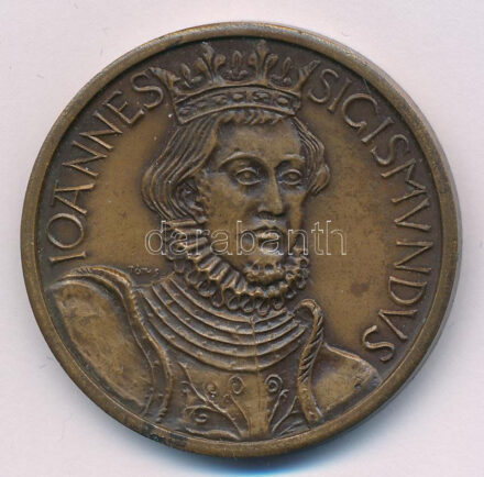 Tóth Sándor (1933-) 1986. 'MÉE Hajdú-Bihar Megyei szervezete / János Zsigmond' bronz emlékérem (42,5mm) T:AU Adamo DE8