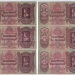 1930. 100P (6x) csillagos sorszámmal T:F