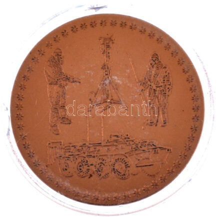 2010. '60 éves a Magyar Honvédség Vegyvédelmi Szolgálata' kétoldalas bronz emlékérem (42,5mm) T:UNC