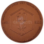 2010. '60 éves a Magyar Honvédség Vegyvédelmi Szolgálata' kétoldalas bronz emlékérem (42,5mm) T:UNC - Image 2
