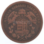 1868KB 1kr Cu 'Angyalos címer' T:VF kis ph Adamo M4.1 - Image 2