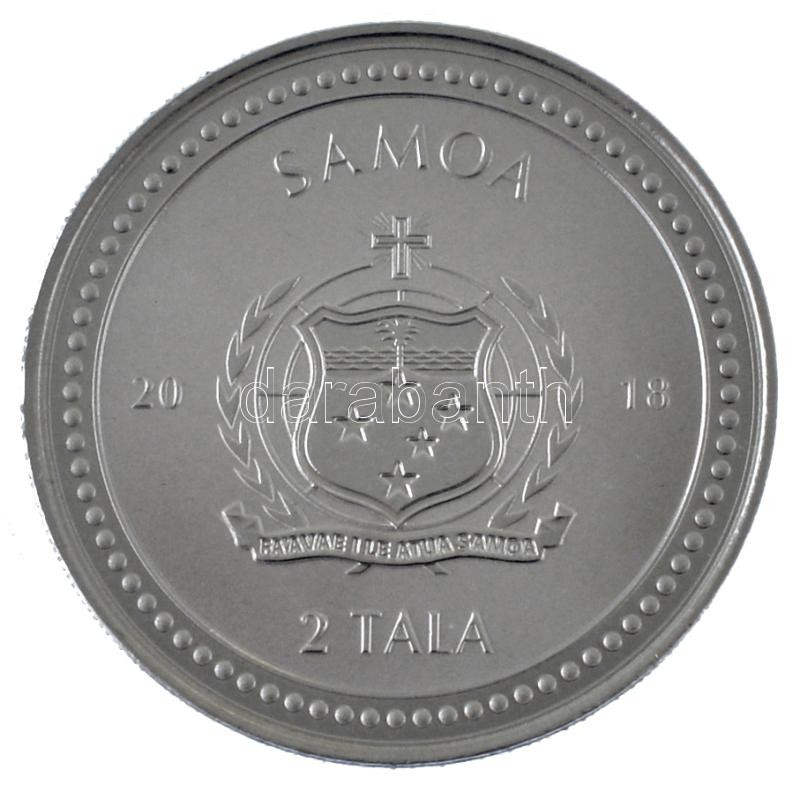 Samoa 2019. 2T Ag 'Tengeri csikó' T:PP Samoa 2019. 2 Tala Ag 'Seahorse' C:PP Krause KM#469