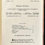 1935 Magyar Exlibris. Debrecen, 1935. március, október, I. évf. 1-2. sz. Felelős szerk.: Nagy József, főmunkatárs: Dr. Berei Soó Rezső, felelős kiadó: G[áborjáni] Szabó Kálmán, művész munkatárs: Vadász Endre. Debrecen, ,Lehotai - Image 2