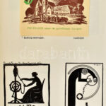 1935 Magyar Exlibris. Debrecen, 1935. március, október, I. évf. 1-2. sz. Felelős szerk.: Nagy József, főmunkatárs: Dr. Berei Soó Rezső, felelős kiadó: G[áborjáni] Szabó Kálmán, művész munkatárs: Vadász Endre. Debrecen, ,Lehotai - Image 3