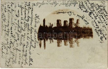 1900 Diósgyőr (Miskolc), várrom. photo (EK)