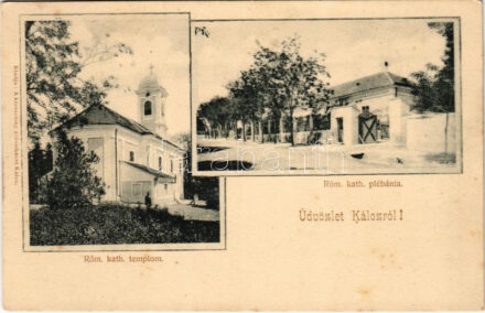 Káloz (Székesfehérvár), Római katolikus templom és plébánia. A keresztény szövetkezet kiadása (fl)