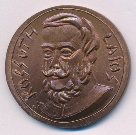 ifj. Szlávics László (1959-) 'Kossuth Lajos / Emlékül a magyar honvédségtől' kétoldalas Cu emlékérem (38mm) T:UNC