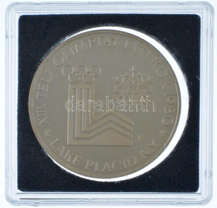 1980. 200Ft Ag 'Téli olimpia - Lake Placid' T:PP fo., ujjlenyomatos Adamo EM59