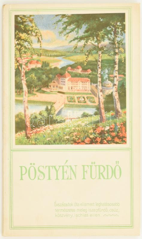Pöstyén fürdő. H.n., é.n. Kiadói papírkötés, jó állapotban.