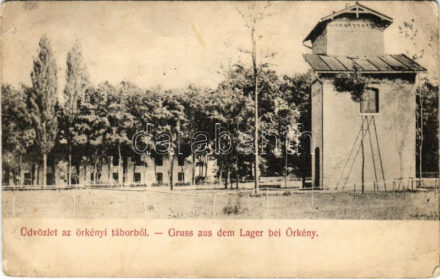 Örkény, Üdvözlet a táborból, artézi kút (EM)