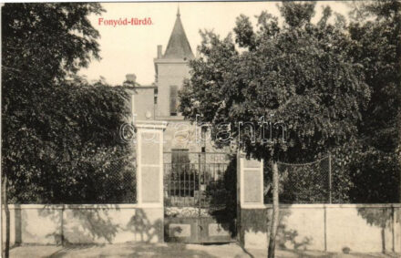 Fonyód-fürdő, Klatkó villa. Tényi Lajos kiadása