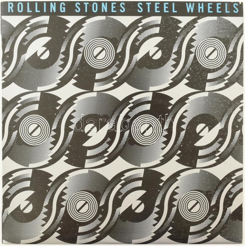 Rolling Stones - Steel Wheels. Vinyl, LP, Album, Stereo. Gong, Magyarország, 1989. VG+