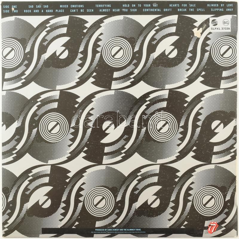Rolling Stones - Steel Wheels. Vinyl, LP, Album, Stereo. Gong, Magyarország, 1989. VG+ - Image 2