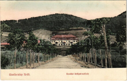 Visegrád, Gizella-telep fürdő, Erzsébet királyné szálloda (ázott / wet damage)