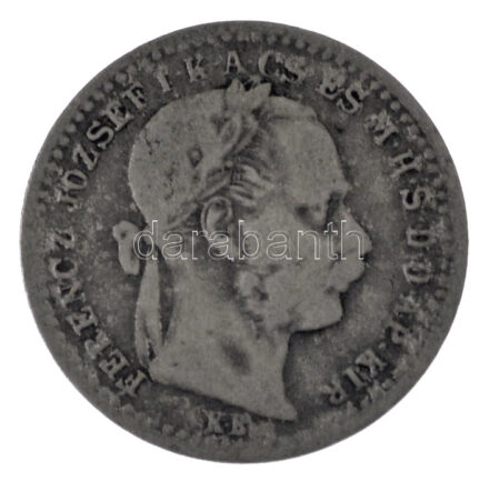 1877KB 10Kr Ag 'Váltó Pénz' T:F