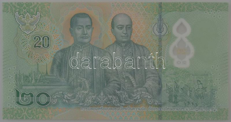 Thaiföld 2022. 20B T:UNC Thailand 2022. 20 Baht C:UNC - Image 2