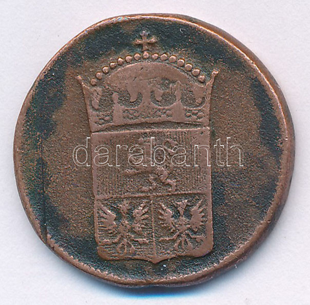 Csehország / Történelmi tartomány 1782A 1gr Cu, Bécs T:F ü. Bohemia 1782A 1 Gröschl Cu, Vienna C:F ding Krause KM#818