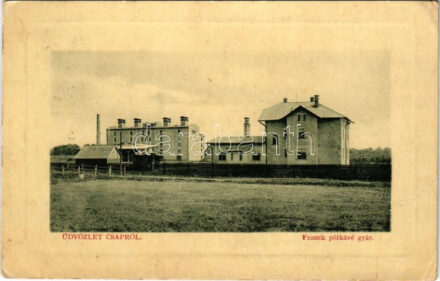 Csap, Cop, Chop; Franck pótkávé gyár. W.L. Bp. 1911-13. Glück Imre kiadása / coffee substitute factory (EK)