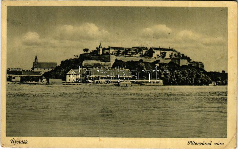 1944 Újvidék, Novi Sad; Pétervárad vára. Zima Károly és Társa kiadása / Grad Petrovaradin / Festung Peterwardein / castle (EK)