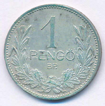 1939. 1P Ag T:XF patina, ph Adamo P6