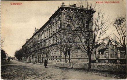 1915 Szeged, Városi főgimnázium. Alth Lajos kiadása (EK)