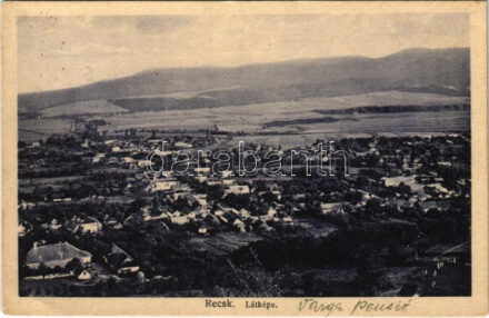 1935 Recsk, látkép