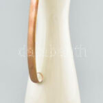 Royal Bavaria aranyozott porcelán váza, minimális kopással, jelzéssel, m: 32 cm - Image 2