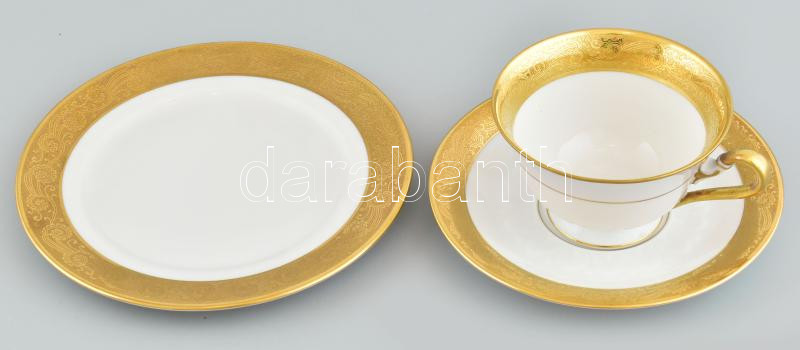 Rosenthal Empire egyszemélyes reggeliző szett, hibátlan, jelzéssel