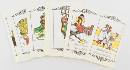 Tarotkártya / jóskártya, 42 lapos, modern kiadás
