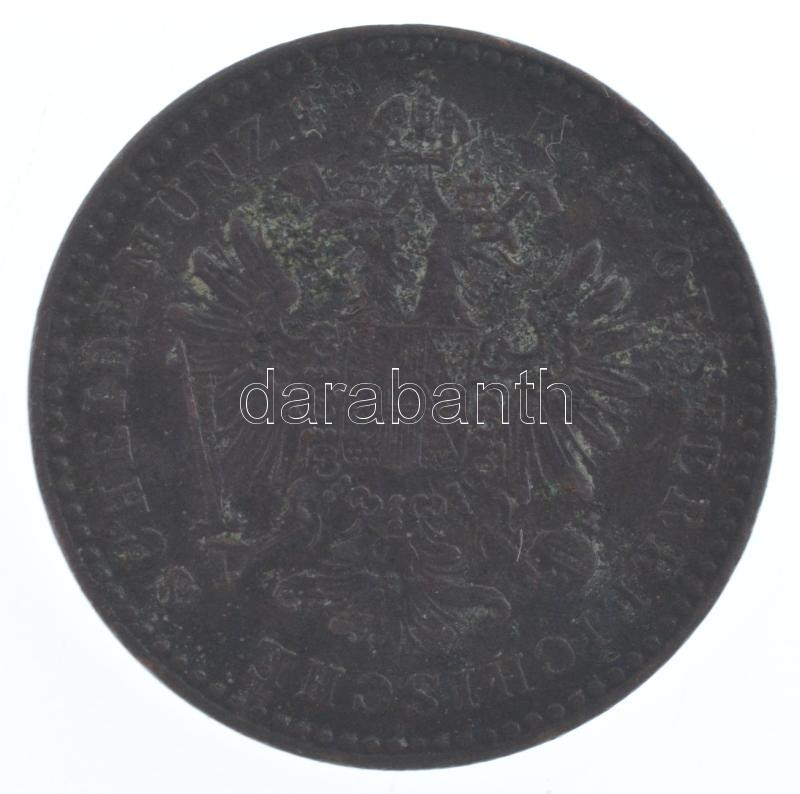 1858B 1kr Cu T:XF,VF - Image 2