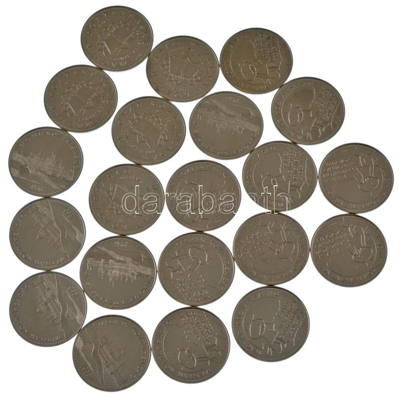 2005. 50Ft 'Gyermekmentő Szolgálat' (10db) + 2006. 50Ft 'Parlament - 1956-os forradalom 50. évfordulója' (6db) + 2007. 50Ft 'Római Szerződés' (5db) T:AU,XF