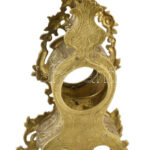 Bronz óratok, jelzés nélkül, öntött bronz, hibátlan, m: 37 cm - Image 3