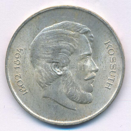 1947. 5Ft Ag 'Kossuth' T:AU patina Adamo F8.1