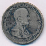 1930. 5P Ag 'Horthy jobbra' T:F patina Adamo P8