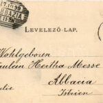 1899 (Vorläufer) Szob, Lujza intézet. Hegedüs Lajos kiadása (EK) - Image 2