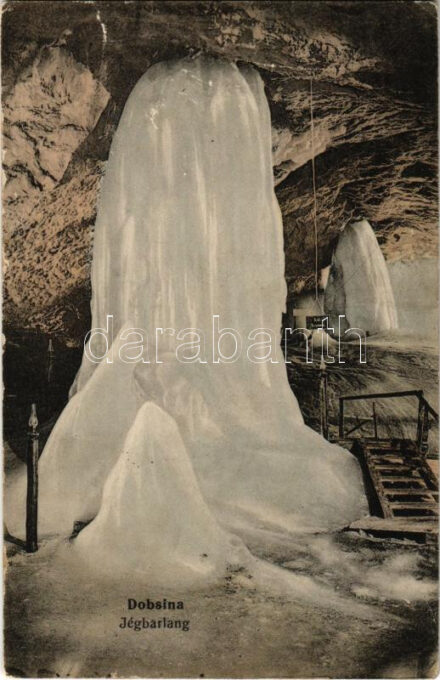 Dobsina, Dobschau; Dobsinai jégbarlang, belső / Dobschauer Eishöhle / Dobsinská ladová jaskyna / ice cave, interior (EK)