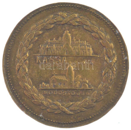 ~1906. 'II. Rákóczi Ferencz / Kassa - Rodostó' a Kassán való újratemetés alkalmából készített Cu emlékérem, nem saját tokjában (23mm) T:XF ph