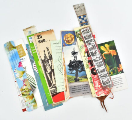 Vegyes könyvjelző tétel, közte retró darabokkal