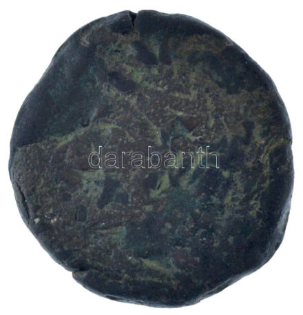 Szicília / Szirakúza Kr.e. 4-3. század bronz érme (16,57g) T:F Sicily / Syracusa 4th-3rd century BC bronze coin 'Zeus head left / horse left' (16,57g) C:F