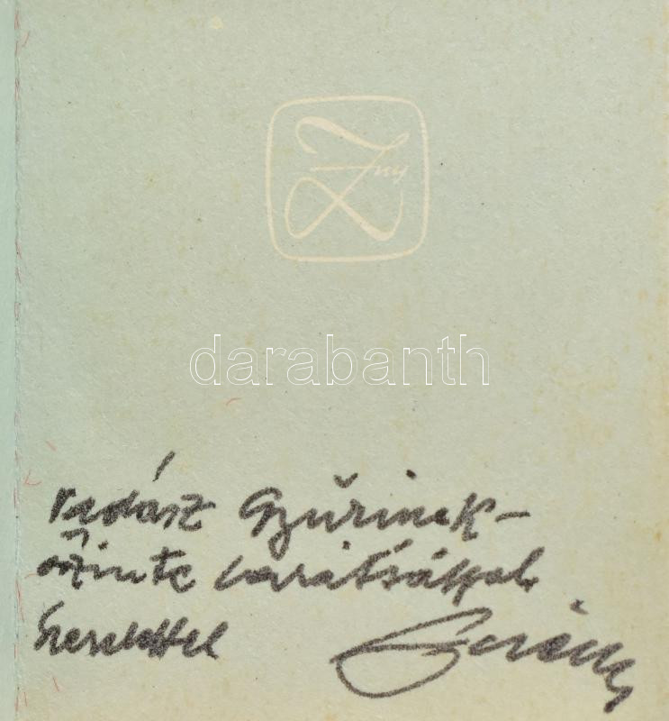 Erdélyi János köszöntése. 3 db minikönyv, díszdobozban. Bp., 1979. Számozott (212.), az egyik könyv Erdélyi János tipográfus által DEDIKÁLT. - Image 2